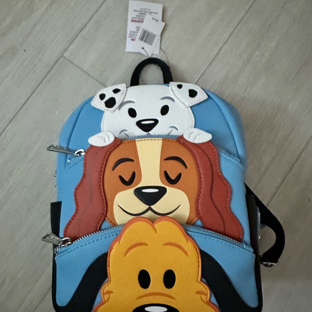 Cartoon Dog Loungefly Mini Backpack
